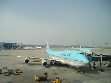 韓国飛行機